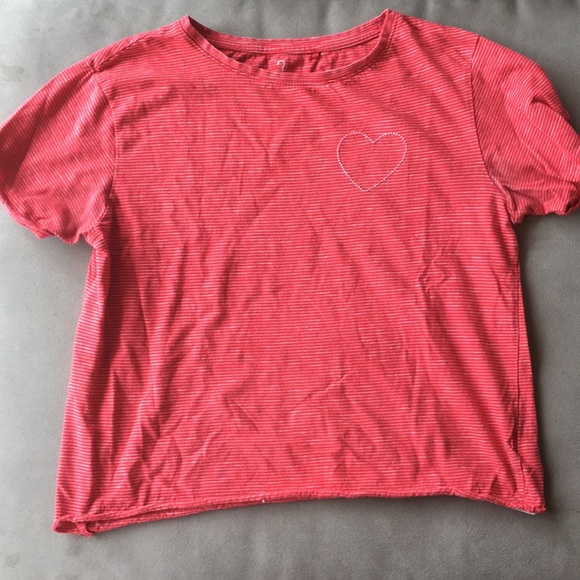 RED STRIPED TOP ❤️ - Picture 1 of 3